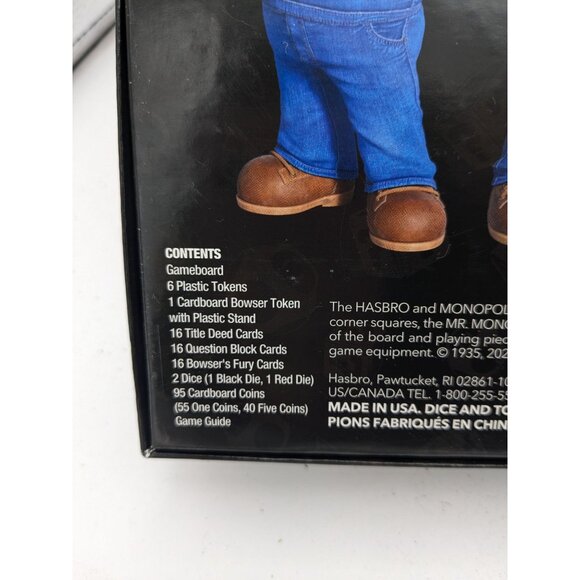 The Super Mario Bros Movie Monopoly Game Sealed Unopened 2024 - Picture 2 of 5